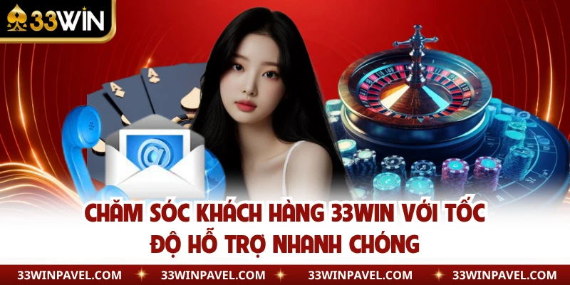Chăm Sóc Khách Hàng 33WIN Với Tốc Độ Hỗ Trợ Nhanh Chóng